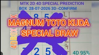 Carta Ramalan 4D 28-07-26 Magnum Damacia Toto Special MTK Special Prediction by Magnum4d Singapore4d