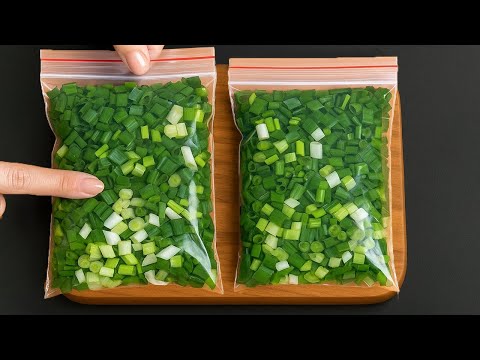 How to Preserve Green ONIONS for 1 YEAR – No Freezer, Still Super FRESH | Annie Tips