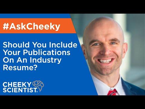 Should You Include Your Publications On An Industry Resume? Video