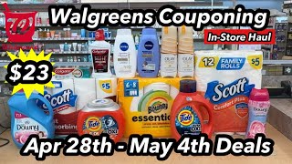 Walgreens Couponing | In-Store Haul | Everything for $23 | Week of 4/38 - 5/4
