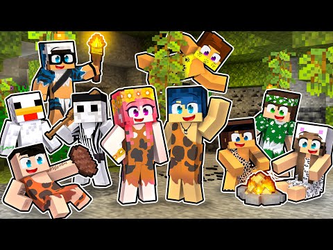 SONO TORNATO NELLA PREISTORIA CON I MIEI AMICI! - TIMECRAFT MINECRAFT