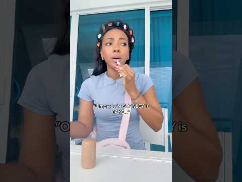 I GOT A FAKE STANLEY!! 👀😳 #preppyyyy #skincare #beautyindustry #makeup #preppy #skincarecommunity