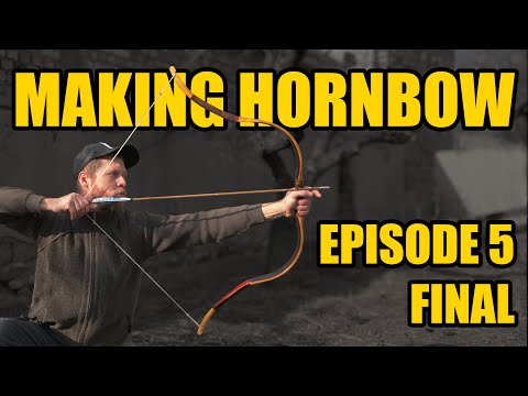 How to Make a Mongolian Hornbow – Episode 5: Bark cover and String
