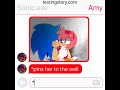 If sonic.exe and Amy texted part 2 If sonic.exe and Amy texted part 2