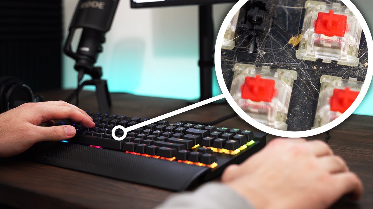 How to CLEAN Your Mechanical Keyboard Safely!