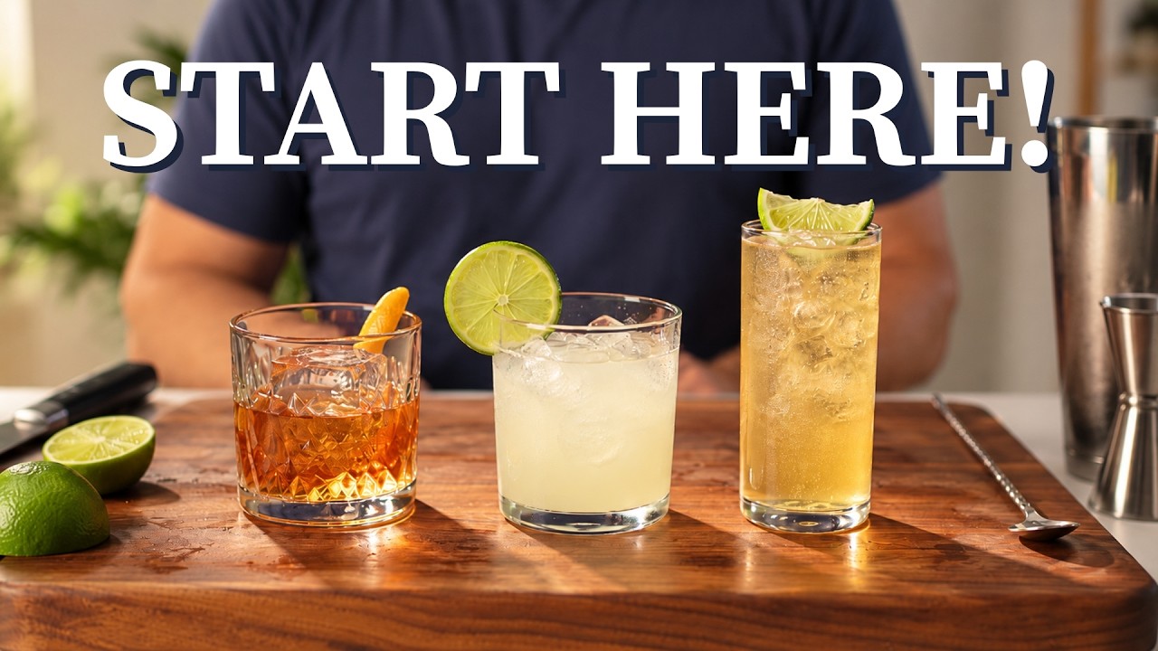 How to Make Your First Cocktail (Essentials Guide)