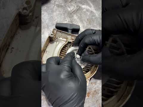 Rebuild Stihl recoil starter