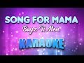 Boyz Ii Men - Song For Mama (Karaoke & Lyrics)