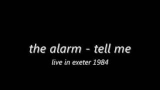 the alarm {dave sharp} - tell me - live @ exeter 1984