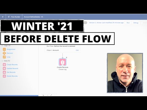 Salesforce Winter 21 Flow BeforeDelete Trigger Example