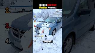 Ranking Best Cold Weather Moments #usa