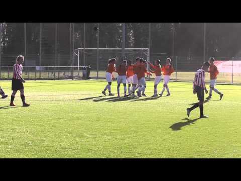 2 febr 2013 Hollandia A1 - VV De Meern A1 com 6-1 Doelpunt Glenn, assist Dion