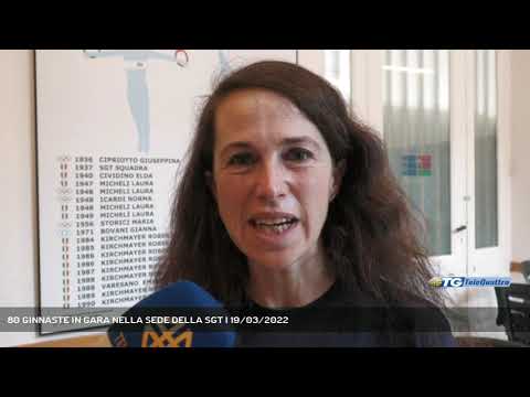 80 GINNASTE IN GARA NELLA SEDE DELLA SGT | 19/03/2022