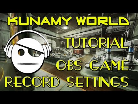OBS | Setup for Local/Game Recording | Recommended Settings