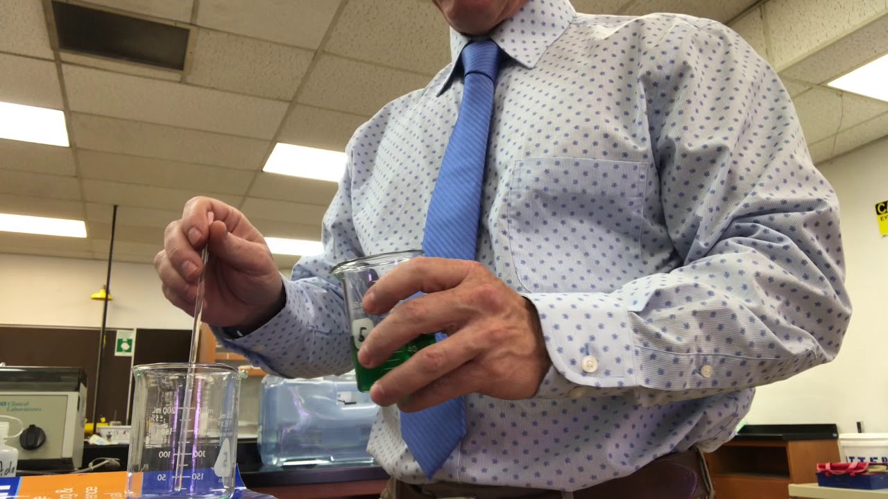 Stirring Rod Chemistry Lab Technique