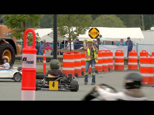 Cone Zone Go Kart Ride at Cloverdale Rodeo