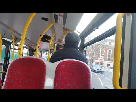 Fast Driver - Journey on the 49 (2480 SN64OFE) - Alexander Dennis Enviro400 Hybrid - Abellio London