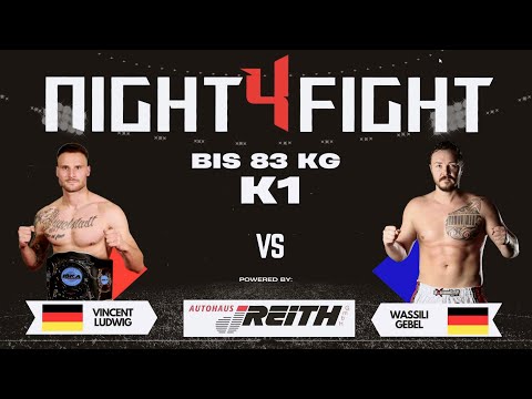 NIGHT4FIGHT 2022 - Ludwig VS Gebel - K1