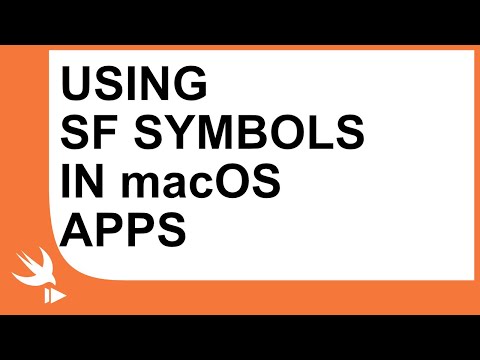 Using SF Symbols in macOS Applications