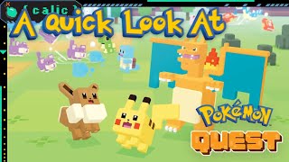 A Quick Look At Pokémon Quest - A Real Time Pokémon Game