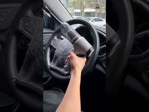 Portable Car Vacuum Cleaner with Blower, USB Rechargeable Wireless Handheld Car Vacuum Cleaner