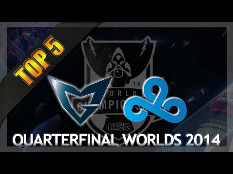 SSB vs C9 Top 5 Plays - Worlds Quarterfinals | Samsung Blue vs Cloud 9 Highlights