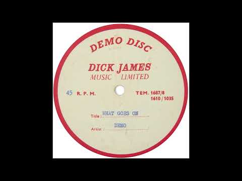 The Beatles - What Goes On - 1963 Demo (All Audio Fragment)
