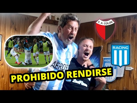 Colón 0 - 2 Racing - Padre e hijo Racinguistas LOCOS - Torneo LPF 2022