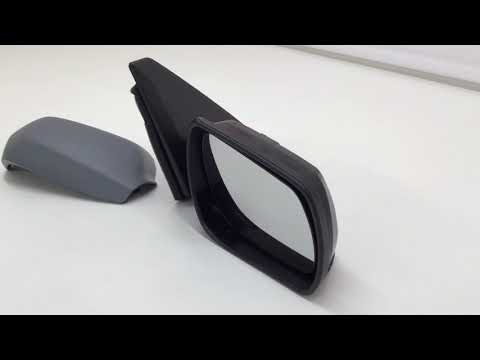 Fits Mazda 3 Hatchback 2004-2009 Door Wing Mirror Heated Electric Primed Driver Side video