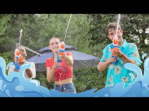 NERF SUPERSOAKER vandens šautuvas TORRENT video
