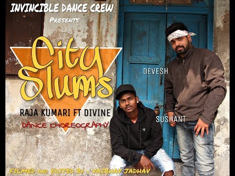 City Slums - Raja Kumari ft. Divine | Hip Hop Dance Choreography | Invincible Dance Crew
