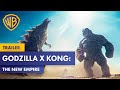 GODZILLA X KONG THE NEW EMPIRE Trailer 2 Deutsch German 2024