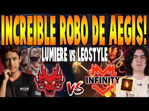 HOKORI vs INFINITY [BO2] - Increible ROBO de AEGIS! "Lumiere vs Leostyle" - BTS PRO SERIES 13 DOTA 2