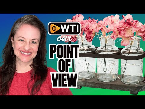 Vase Set with Flower and LED Lights - WTI product video review