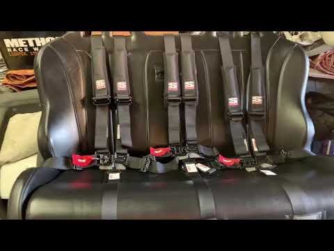Simpson Rear Bench Seats for Can Am X3 Installation