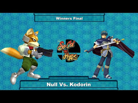 Null Vs. Kodorin - Winners Final: Melee Singles - SoCal The Hype