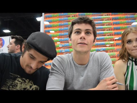 Meeting the Teen Wolf cast at San Diego Comic-Con 2013