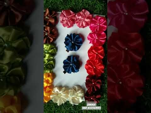 HAIRCLIP FOR KIDS😍#diy #haircraft #hairaccessories #handmade