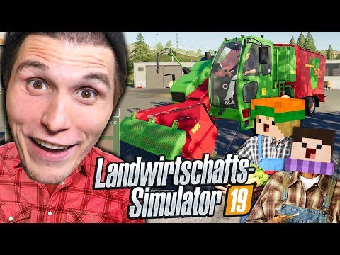 Diese MASCHINE füttert unsere Tiere | Landwirtschafts Simulator 2019 #02
