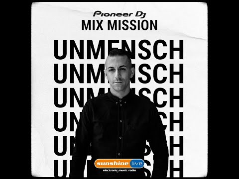 Unmensch @ sunshine live MIX MISSION 2020 Techno Set