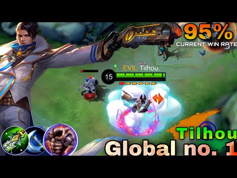 95% Current Win Rate Granger | Non Stop Deleted Enemy | Top Global Granger Gameplay By Tilhou ˞ MLBB