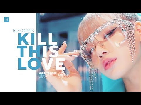 BLACKPINK - Kill This Love Line Distribution (Color Coded) | 블랙핑크 Video