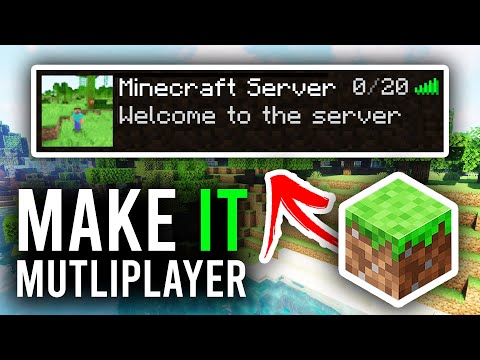Unlock Secret Multiplayer World! - Turn Minecraft Solo into Public Server! 🌍🔓