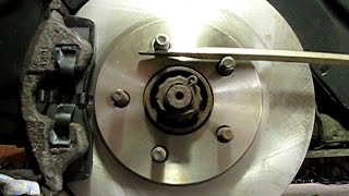 How to replace front brakes and rotors on a '96 -'00 Caravan, Voyager and Town and Country