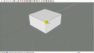 Sketchup - Using the Tape Measure Tool