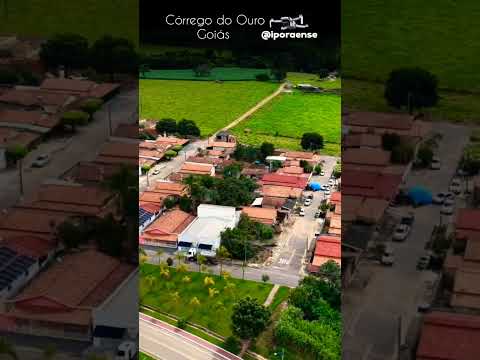 CORRÉGO DO OURO GOIÁS, PROJETO VISÃO AÉREA - VISTA GERAL DA CIDADE PARTE 02/04.