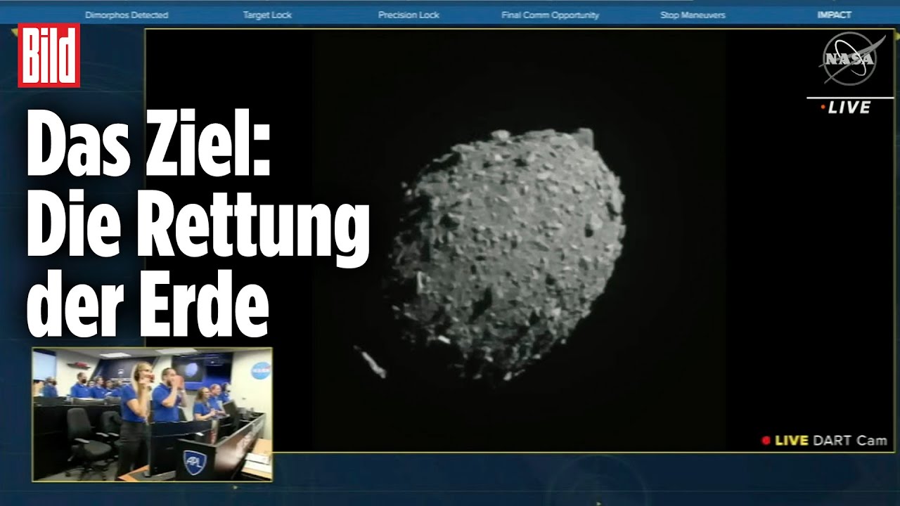 Nasa lässt Sonde auf Asteroiden knallen | Mission „Dart“