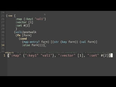 Clojure data-recur meeting 1: clojure.walk, community updates