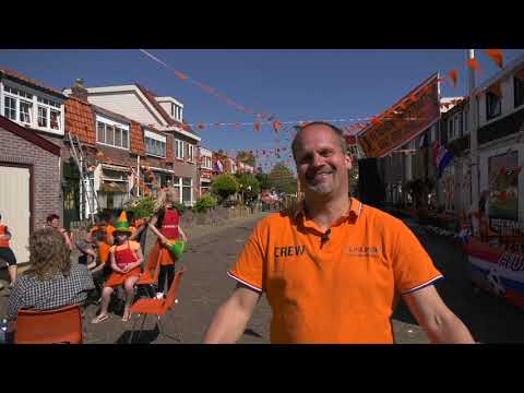 Beukenkampstraat Den Helder helemaal in het Oranje