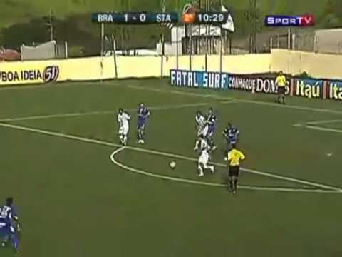 Bragantino 2 x 1 Santo André - Gols - Campeonato Paulista 2011
